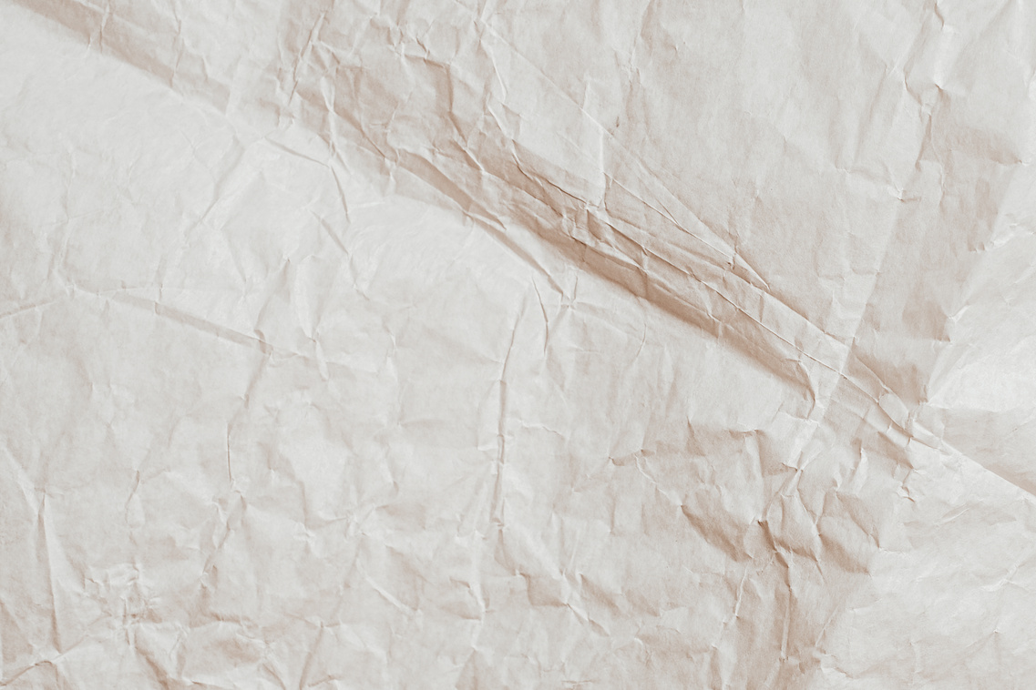 Beige Crumpled Paper